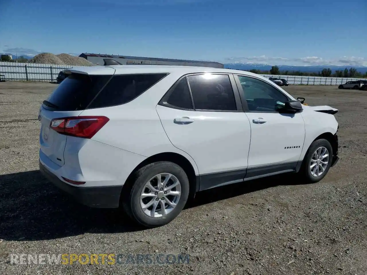 3 Photograph of a damaged car 3GNAXSEVXMS143818 CHEVROLET EQUINOX 2021