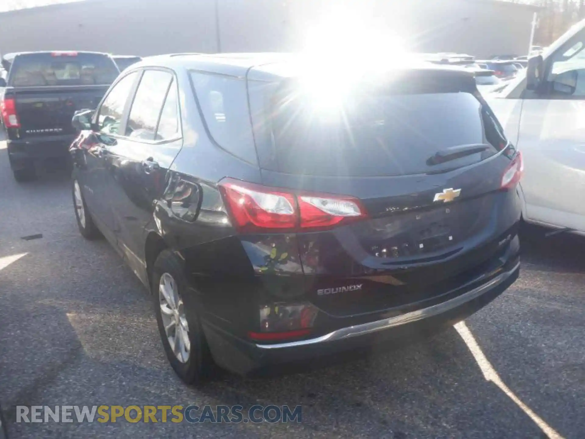 2 Photograph of a damaged car 3GNAXTEV0MS103754 CHEVROLET EQUINOX 2021