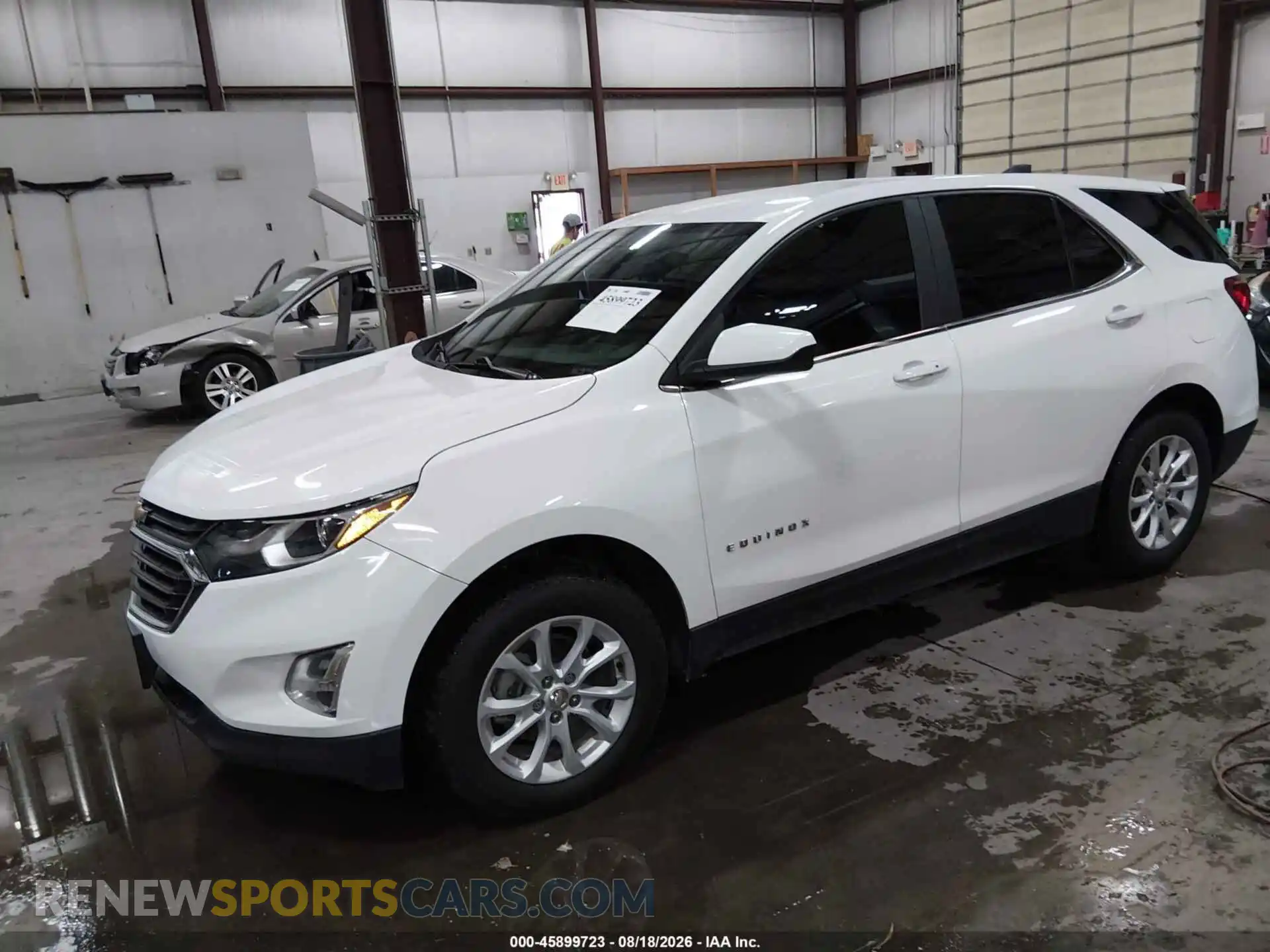 2 Photograph of a damaged car 3GNAXTEV1MS136830 CHEVROLET EQUINOX 2021