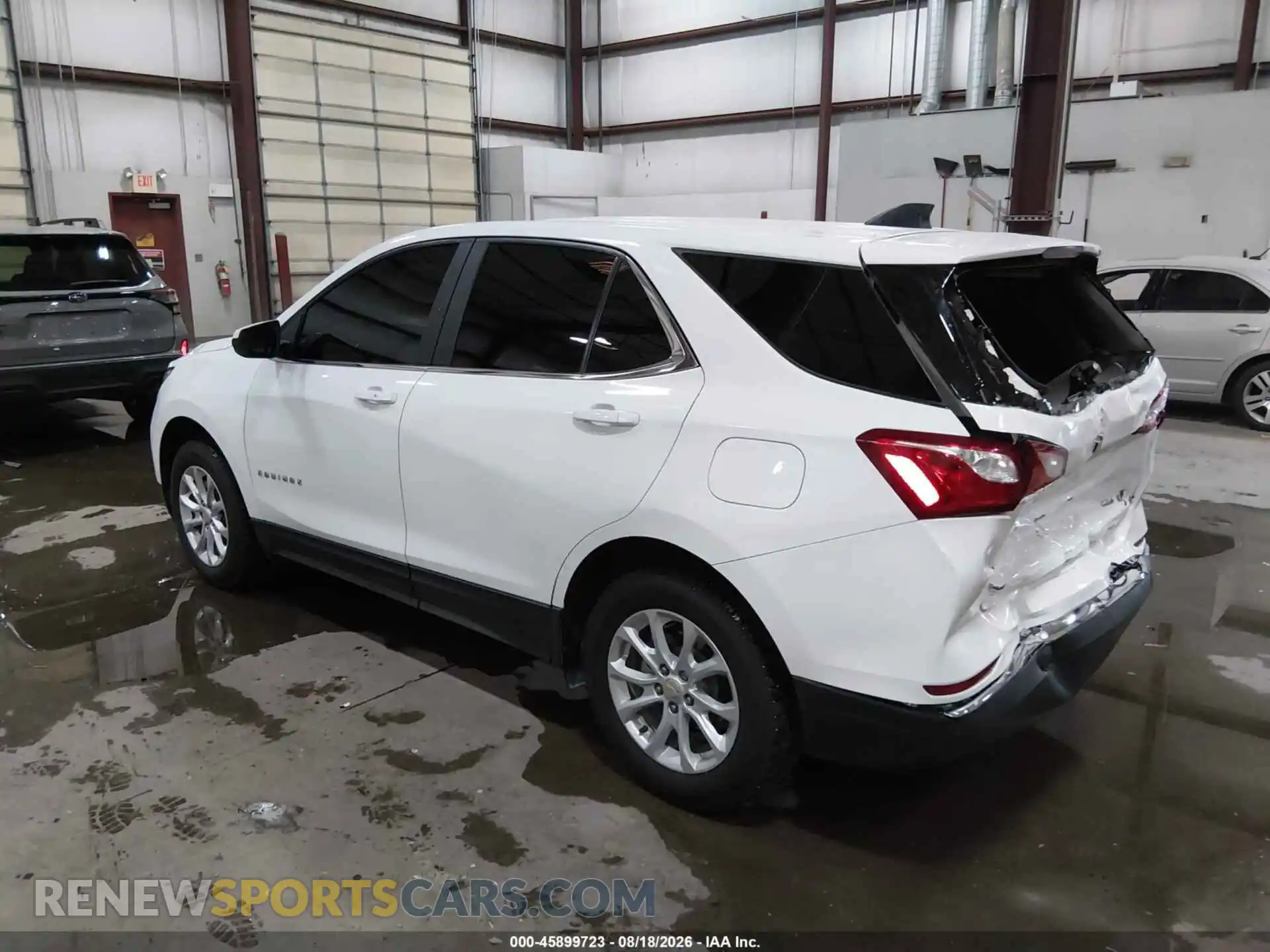 3 Photograph of a damaged car 3GNAXTEV1MS136830 CHEVROLET EQUINOX 2021