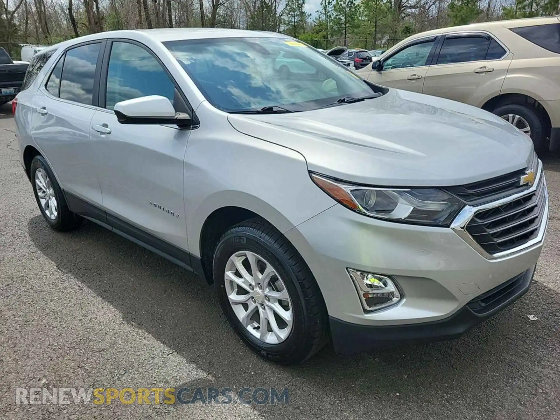 2 Photograph of a damaged car 3GNAXTEV2MS103576 CHEVROLET EQUINOX 2021