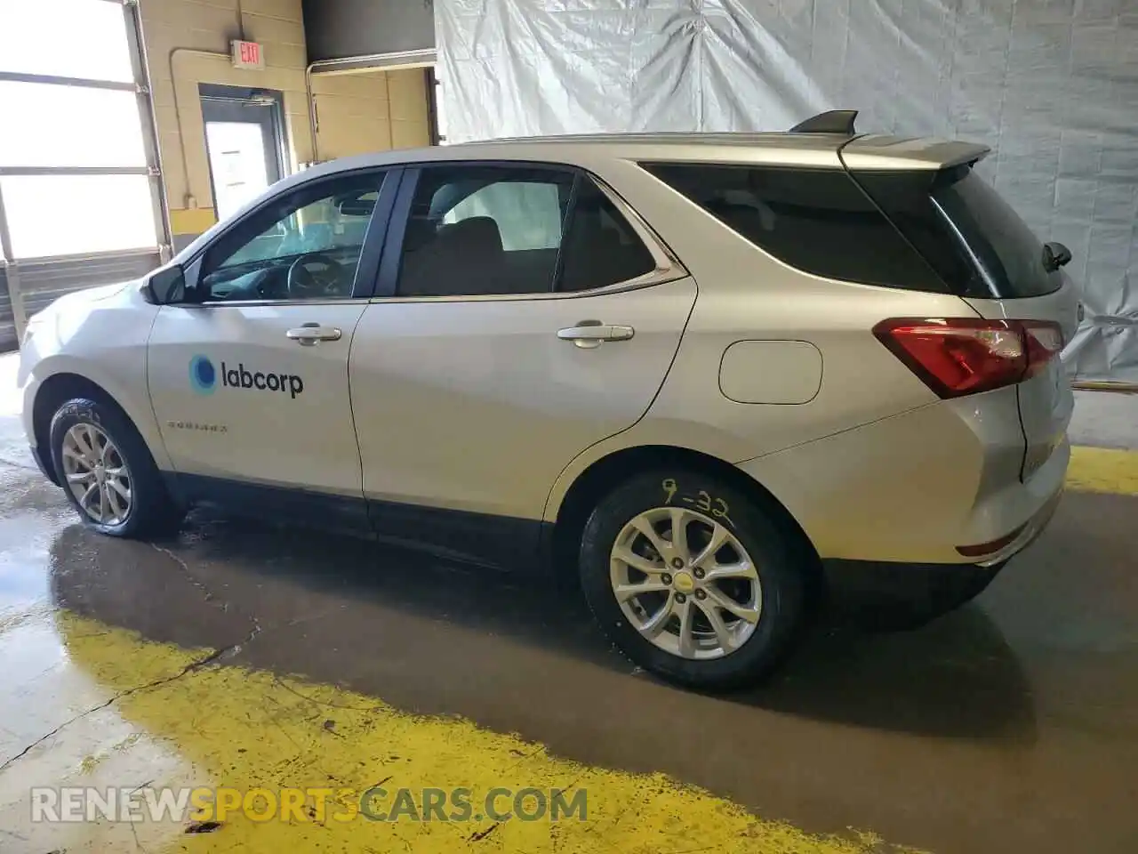 2 Photograph of a damaged car 3GNAXTEV6MS162307 CHEVROLET EQUINOX 2021