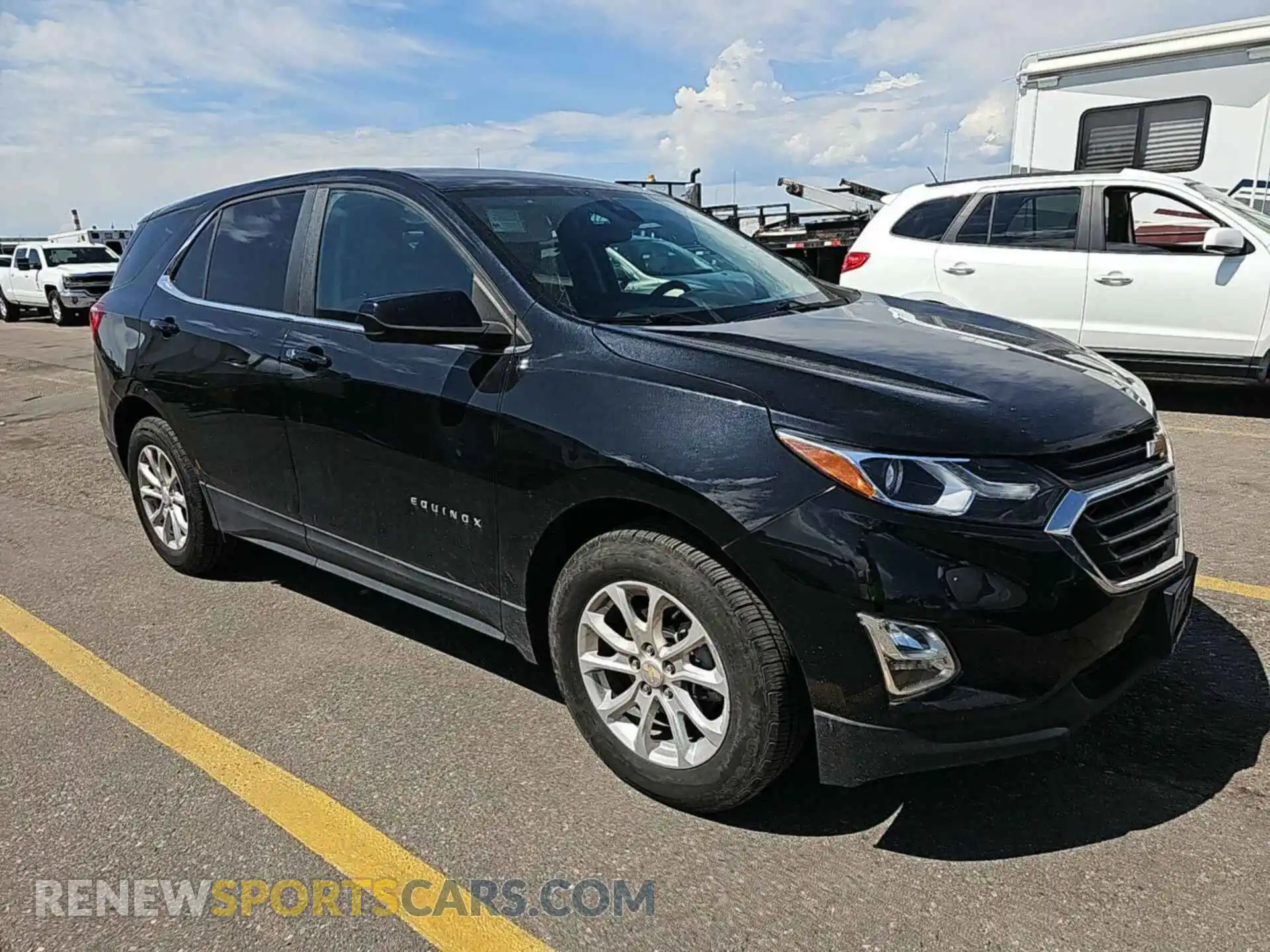 2 fotografías del automóvil dañado 3GNAXTEV7ML379312 CHEVROLET EQUINOX 2021