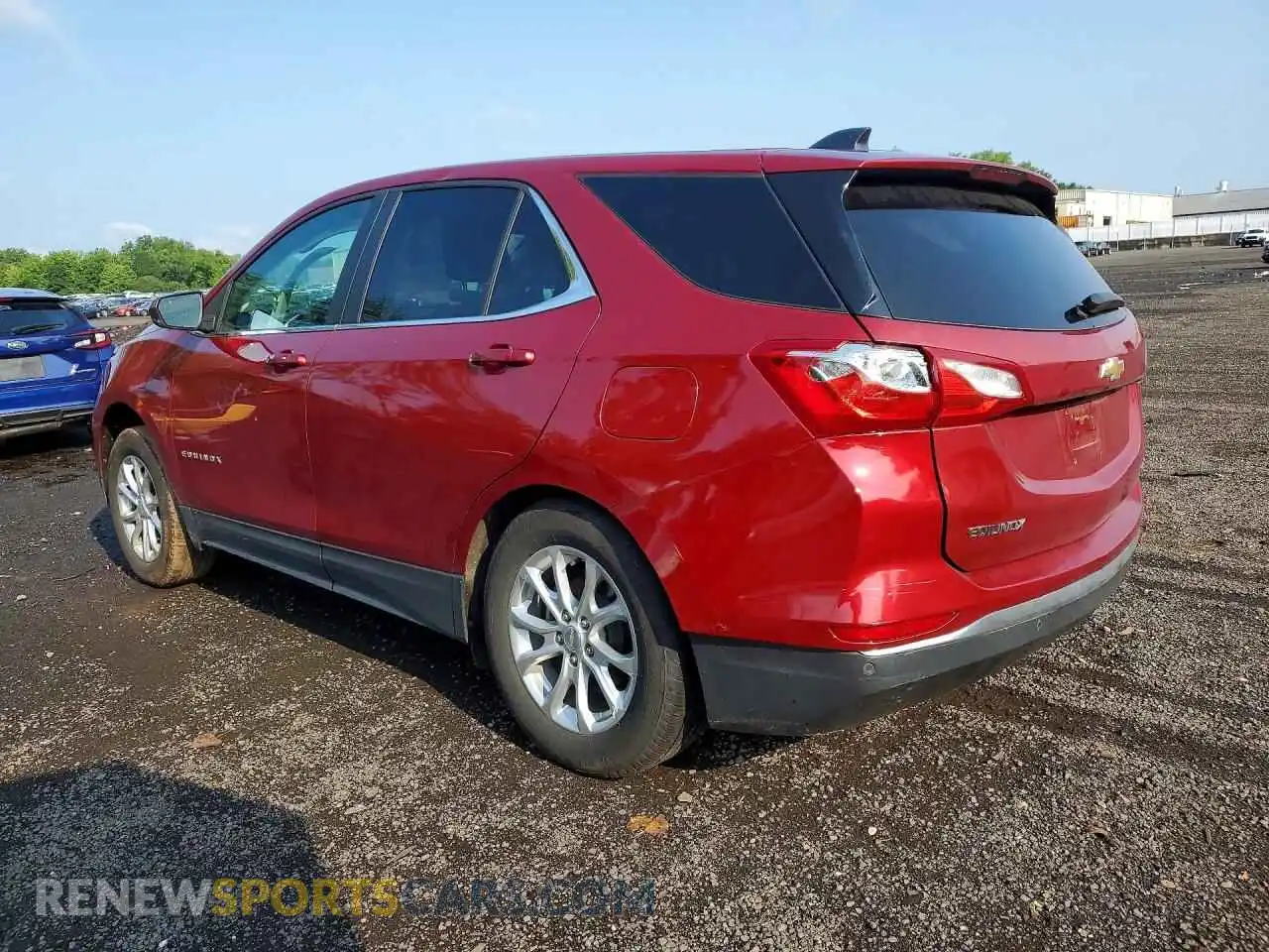 2 Photograph of a damaged car 3GNAXUEV0ML318471 CHEVROLET EQUINOX 2021