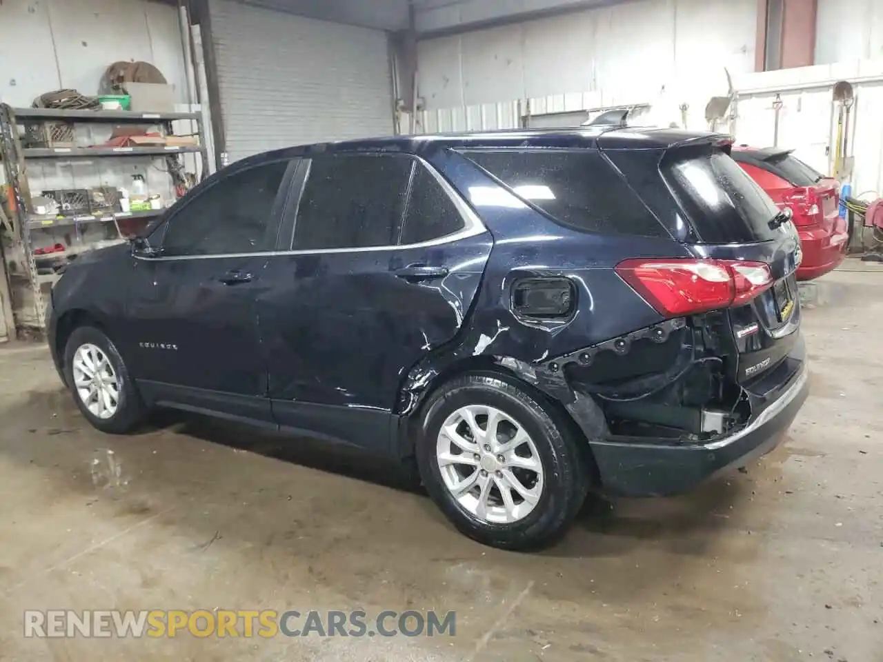 2 Photograph of a damaged car 3GNAXUEV0MS128076 CHEVROLET EQUINOX 2021