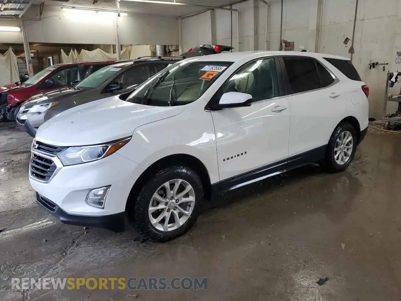 1 Photograph of a damaged car 3GNAXUEV0MS147503 CHEVROLET EQUINOX 2021