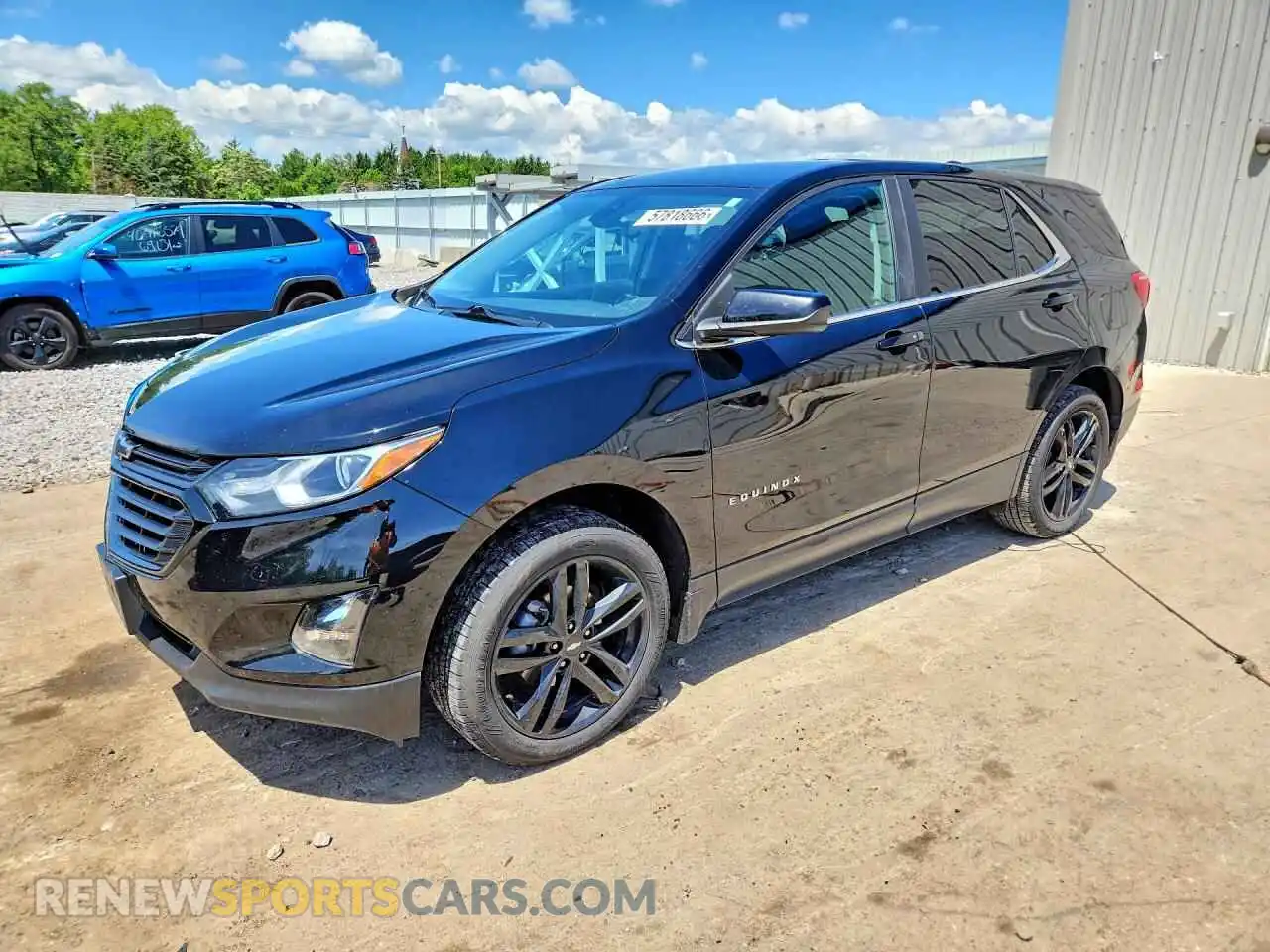 1 Фотография поврежденного автомобиля 3GNAXUEV1ML357909 CHEVROLET EQUINOX 2021