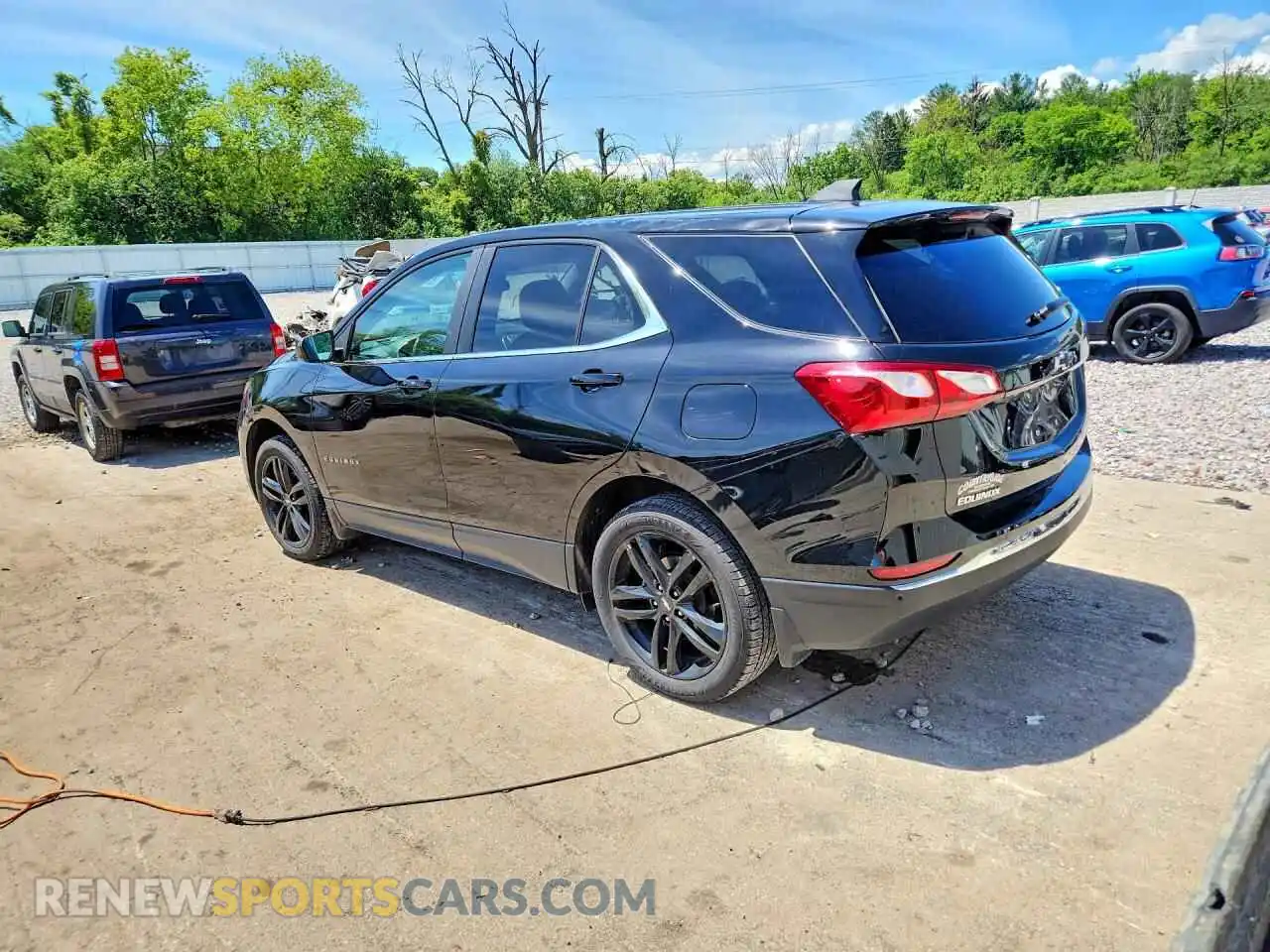 2 Фотография поврежденного автомобиля 3GNAXUEV1ML357909 CHEVROLET EQUINOX 2021