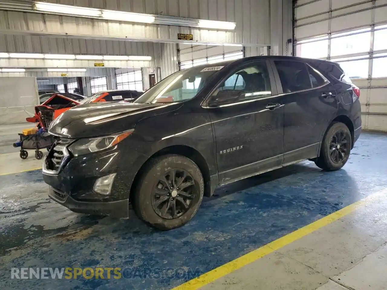 1 Фотография поврежденного автомобиля 3GNAXUEV1ML367145 CHEVROLET EQUINOX 2021