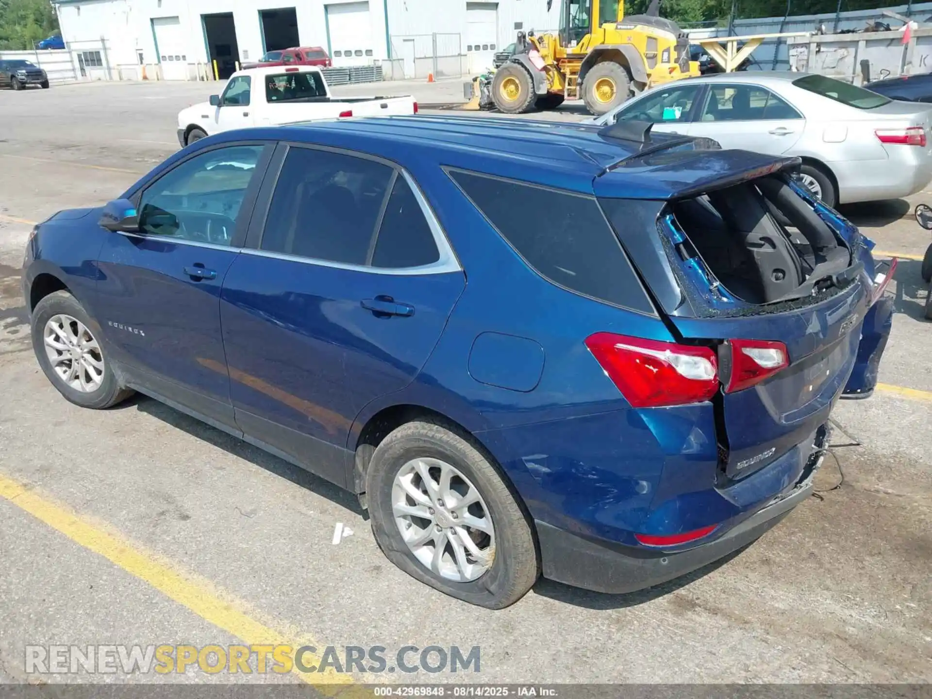 3 Photograph of a damaged car 3GNAXUEV1ML393227 CHEVROLET EQUINOX 2021