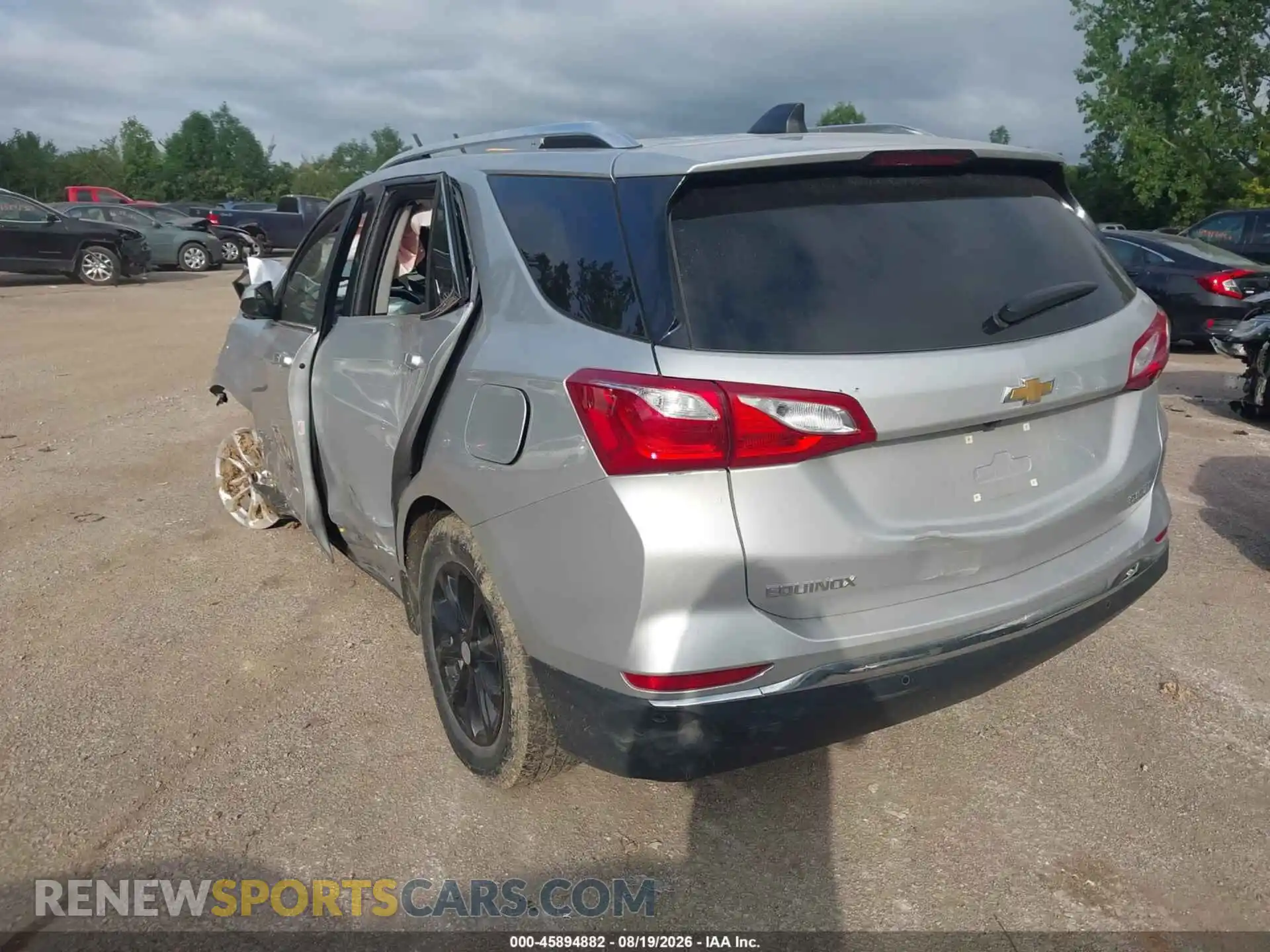 3 Фотография поврежденного автомобиля 3GNAXUEV1MS171602 CHEVROLET EQUINOX 2021