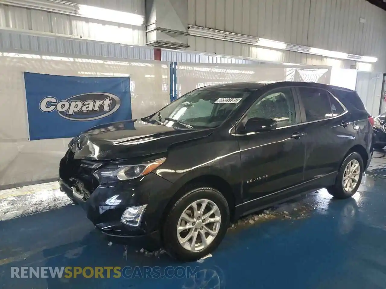 1 Photograph of a damaged car 3GNAXUEV2ML306676 CHEVROLET EQUINOX 2021