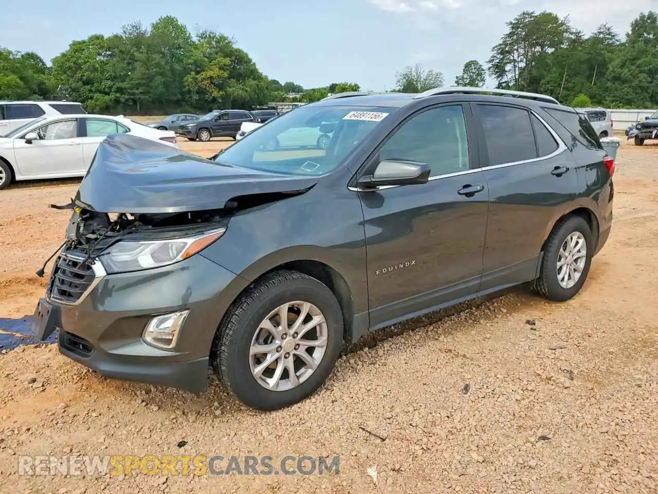 1 Photograph of a damaged car 3GNAXUEV2ML315717 CHEVROLET EQUINOX 2021