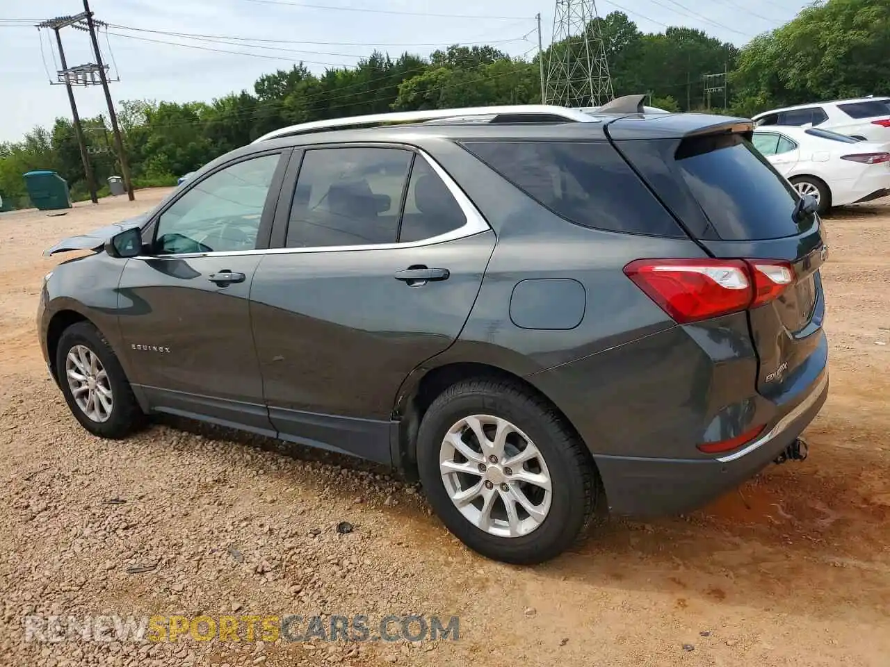 2 Photograph of a damaged car 3GNAXUEV2ML315717 CHEVROLET EQUINOX 2021