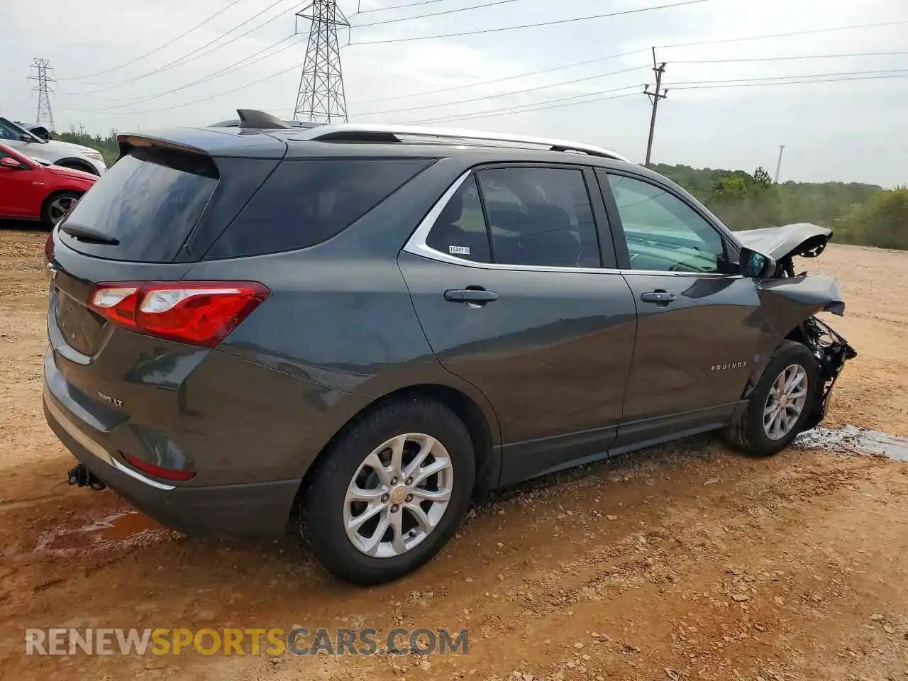 3 Photograph of a damaged car 3GNAXUEV2ML315717 CHEVROLET EQUINOX 2021
