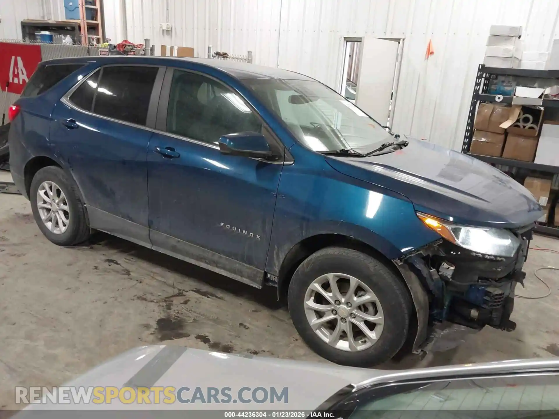 1 Photograph of a damaged car 3GNAXUEV2ML326958 CHEVROLET EQUINOX 2021