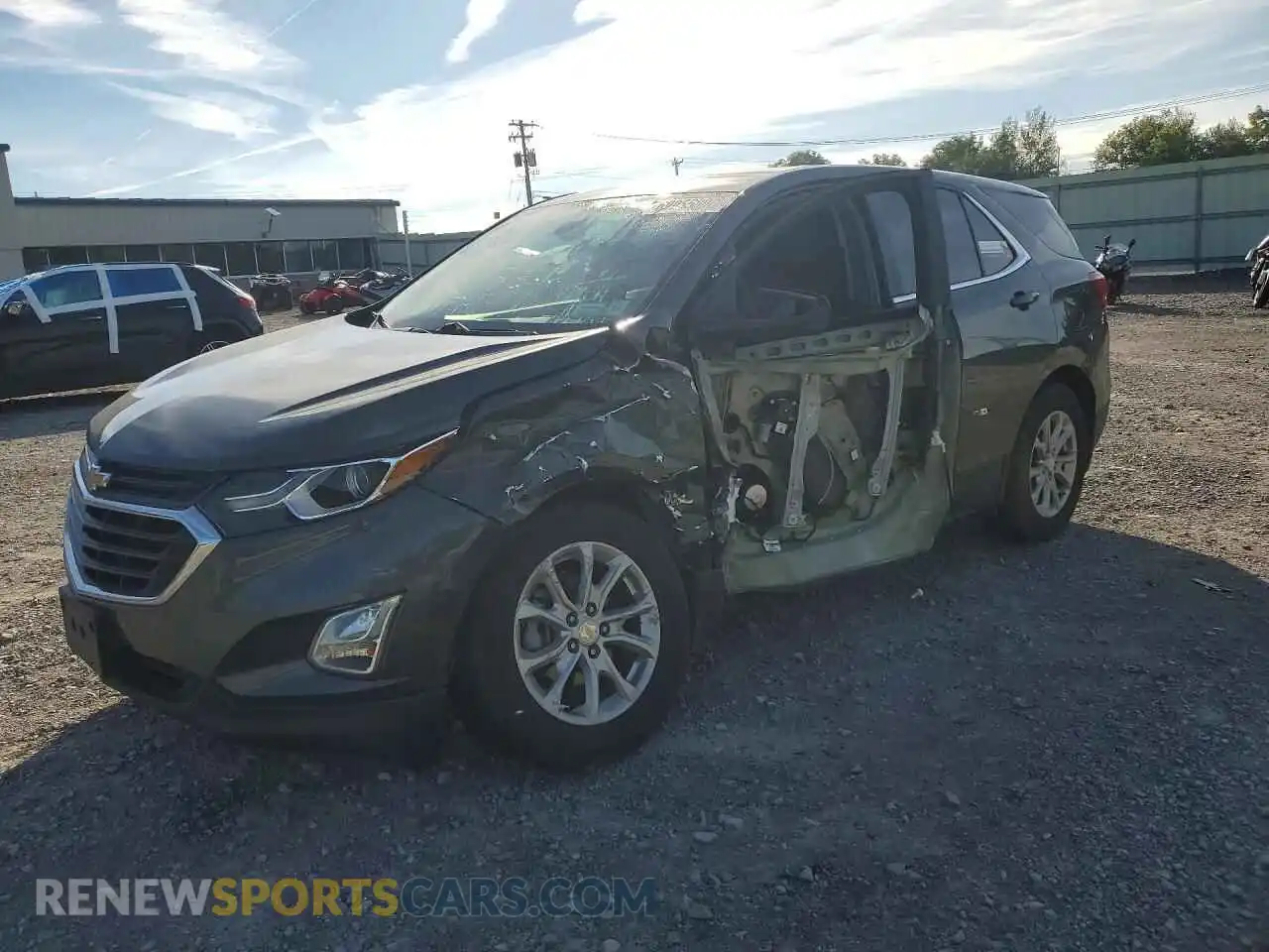 1 fotografías del automóvil dañado 3GNAXUEV2ML330489 CHEVROLET EQUINOX 2021