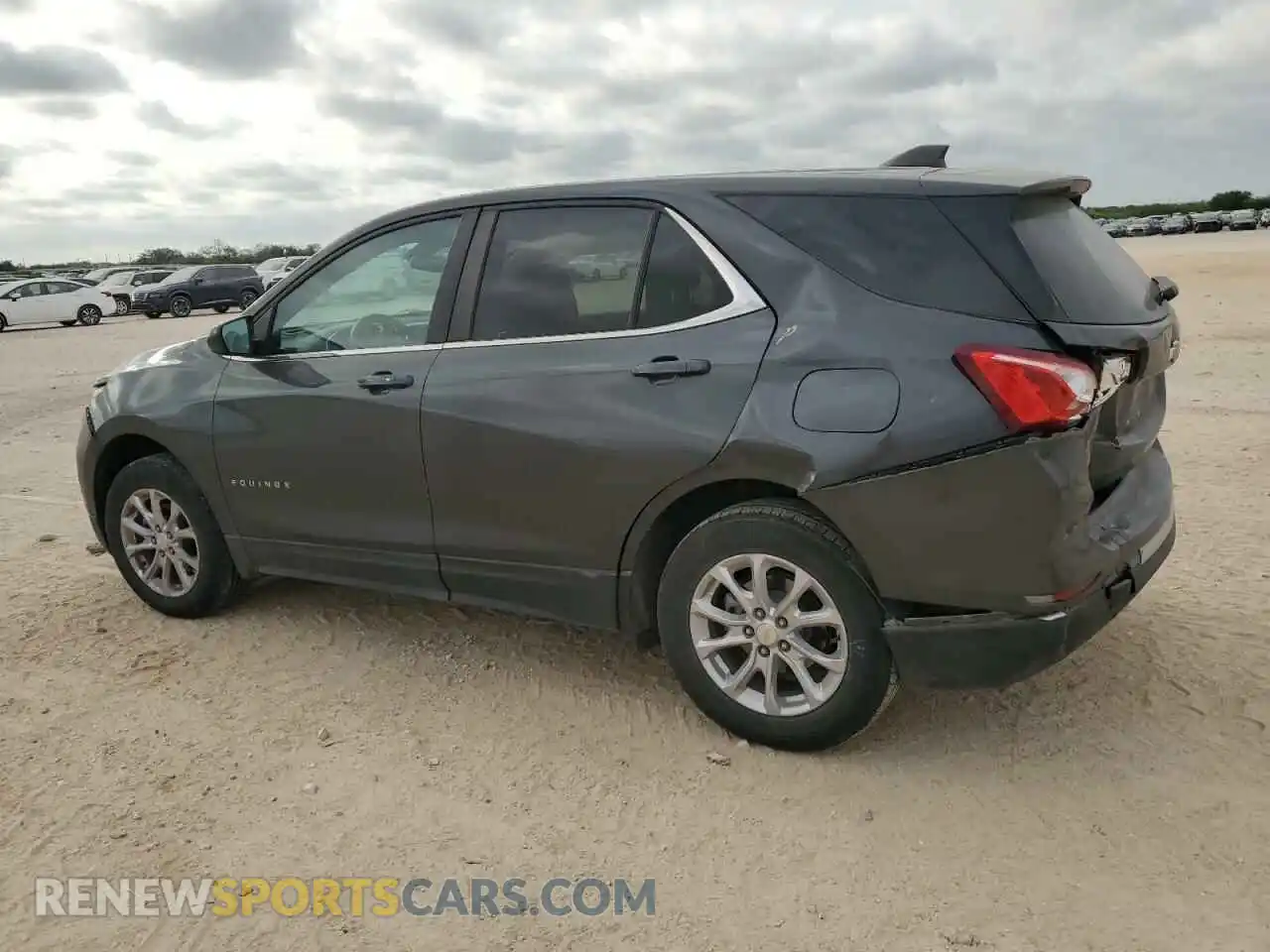 2 Photograph of a damaged car 3GNAXUEV2ML380079 CHEVROLET EQUINOX 2021