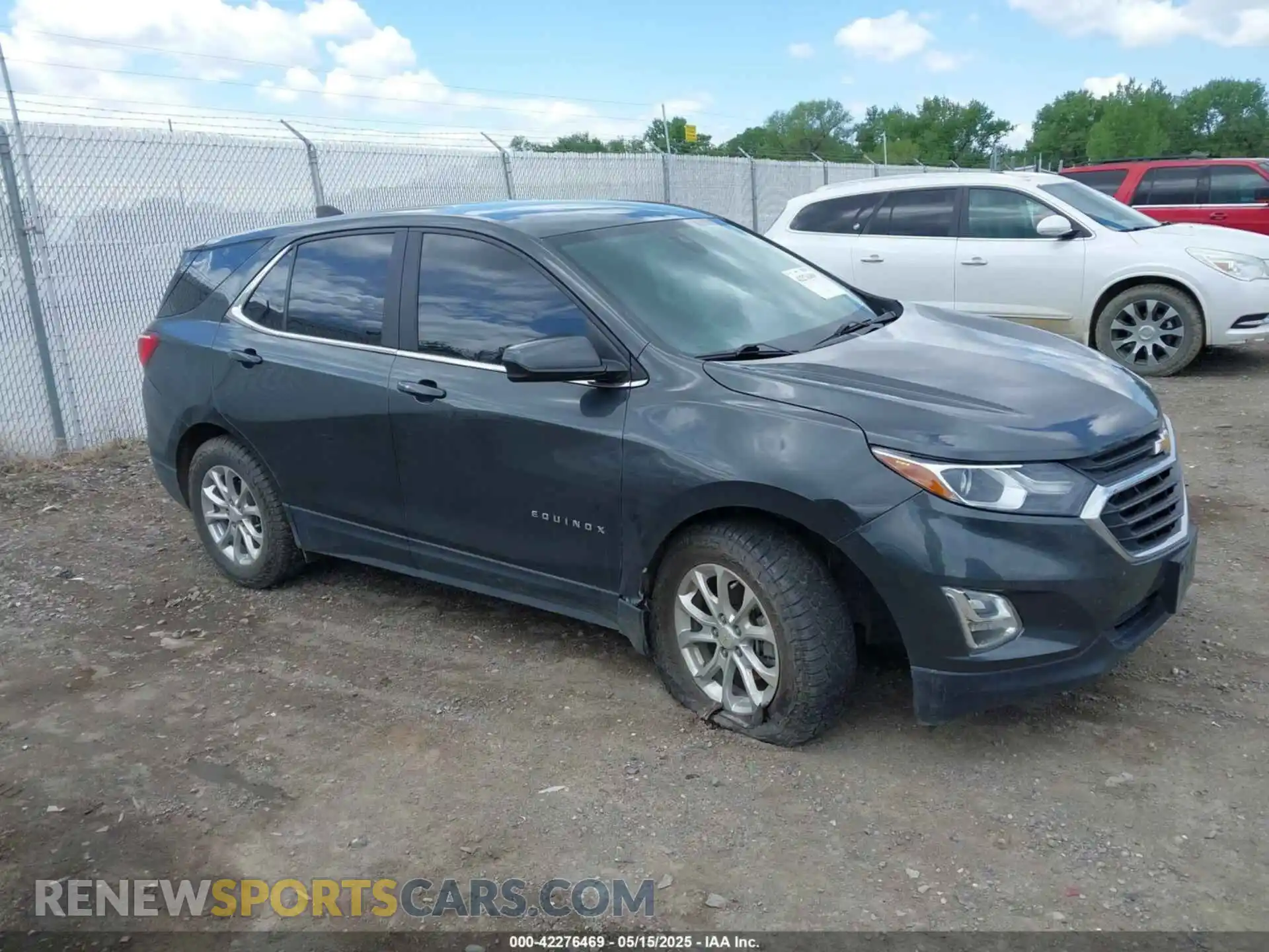 1 Photograph of a damaged car 3GNAXUEV2ML385900 CHEVROLET EQUINOX 2021
