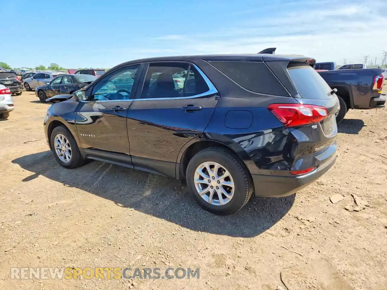 2 Фотография поврежденного автомобиля 3GNAXUEV2MS101266 CHEVROLET EQUINOX 2021