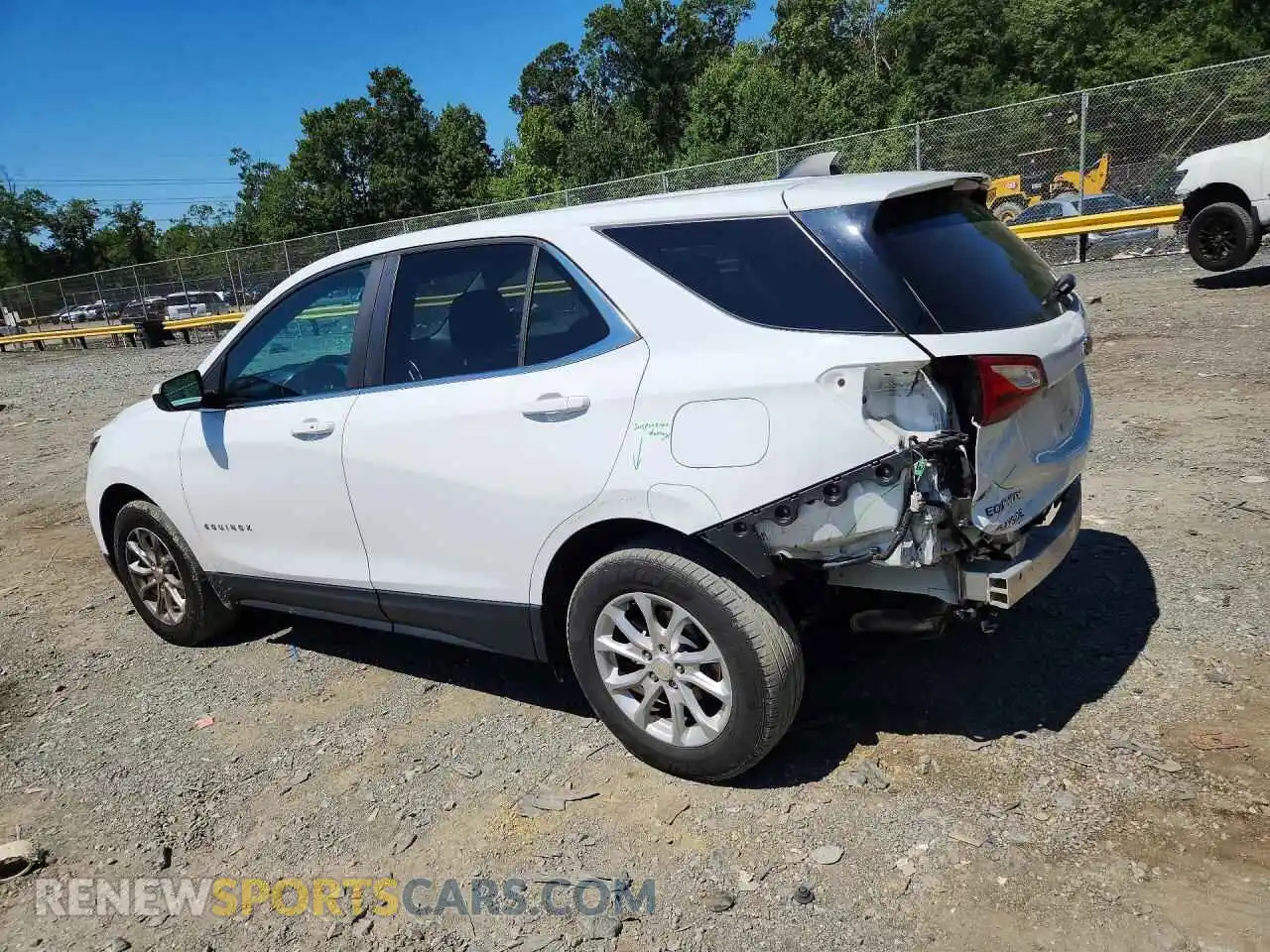 2 Photograph of a damaged car 3GNAXUEV2MS103678 CHEVROLET EQUINOX 2021