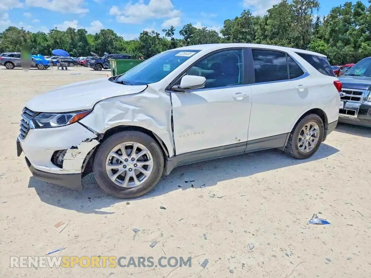 1 Photograph of a damaged car 3GNAXUEV2MS104376 CHEVROLET EQUINOX 2021