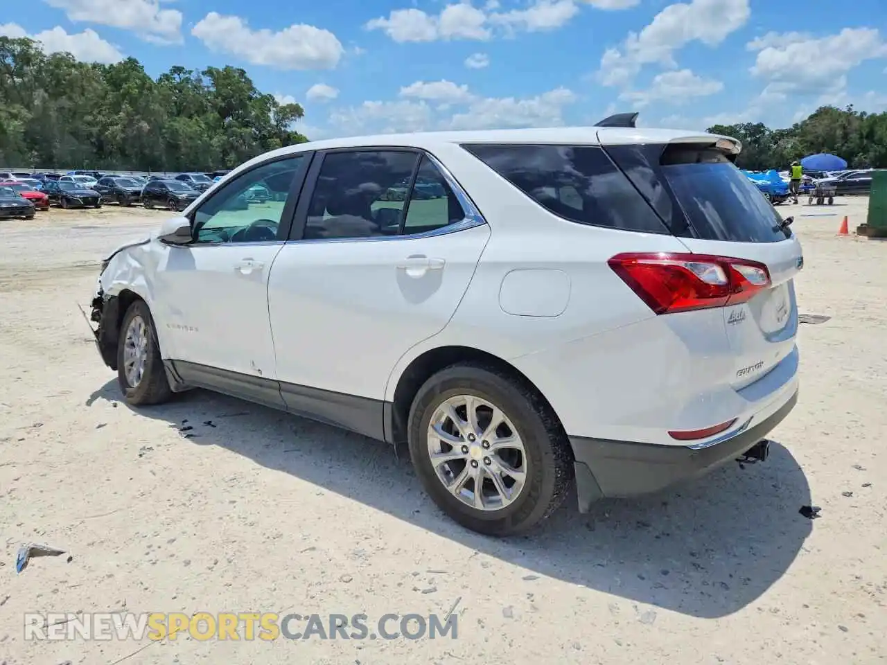 2 Photograph of a damaged car 3GNAXUEV2MS104376 CHEVROLET EQUINOX 2021