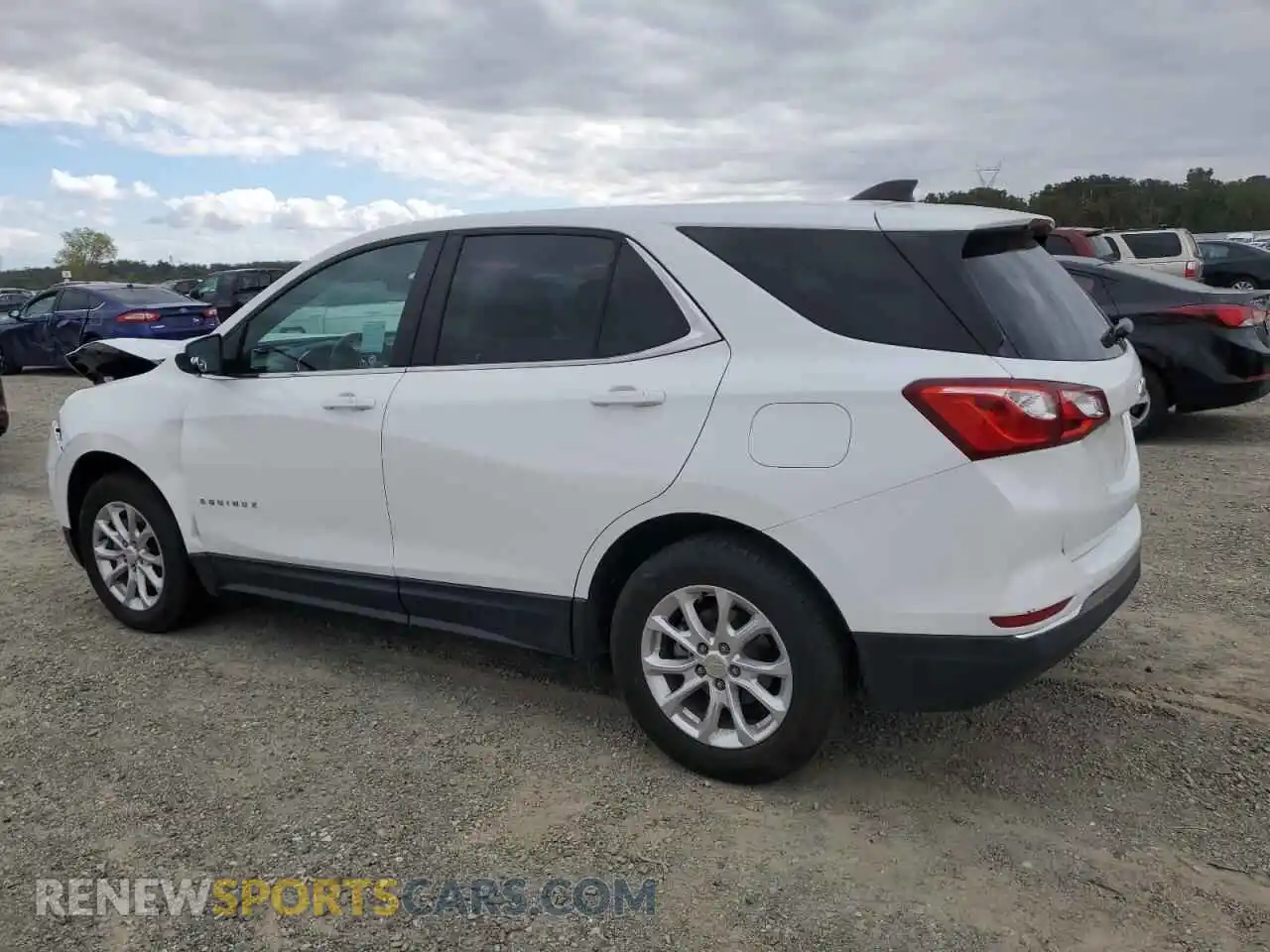 2 Photograph of a damaged car 3GNAXUEV2MS104927 CHEVROLET EQUINOX 2021
