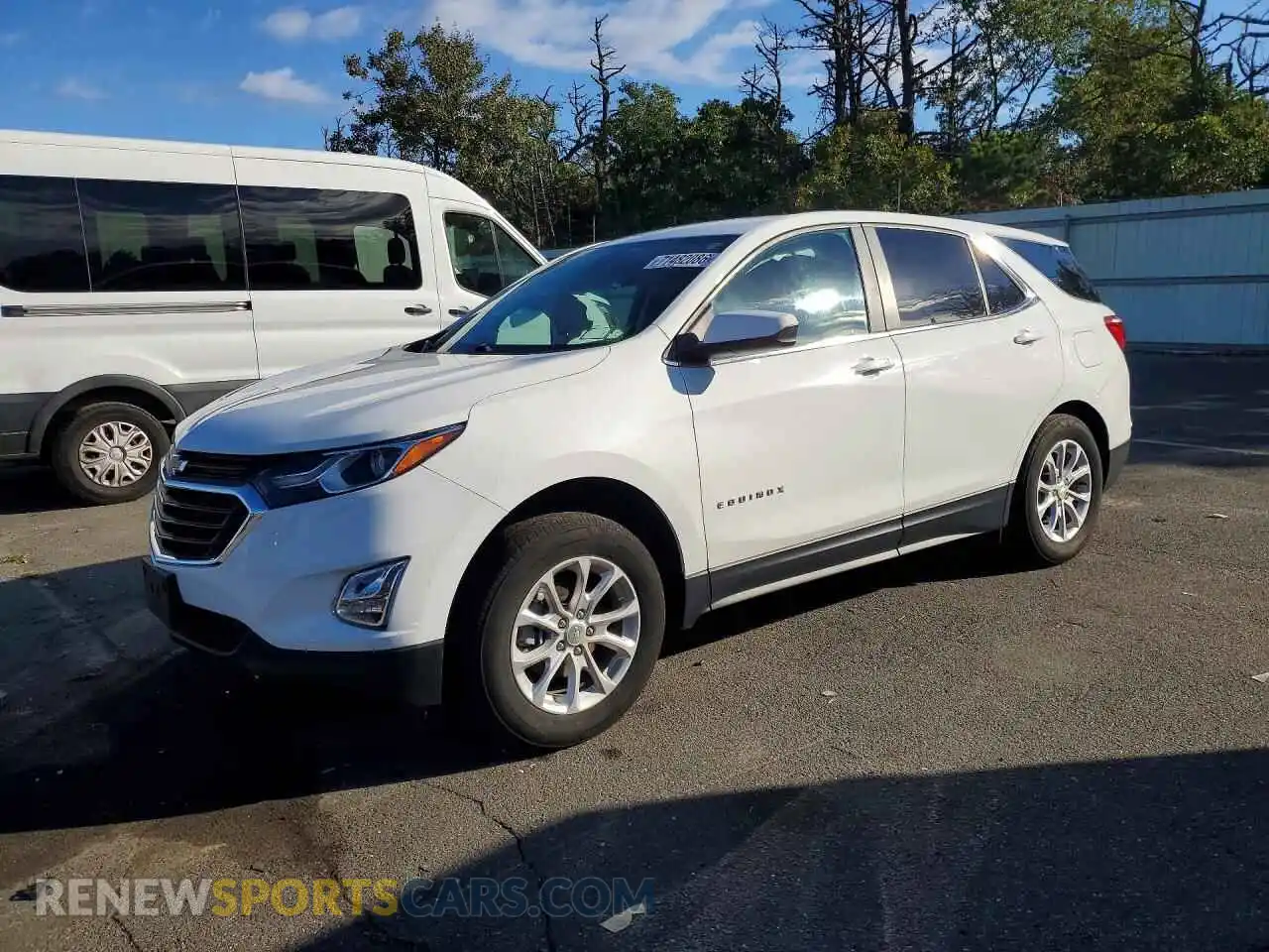 1 fotografías del automóvil dañado 3GNAXUEV2MS119072 CHEVROLET EQUINOX 2021