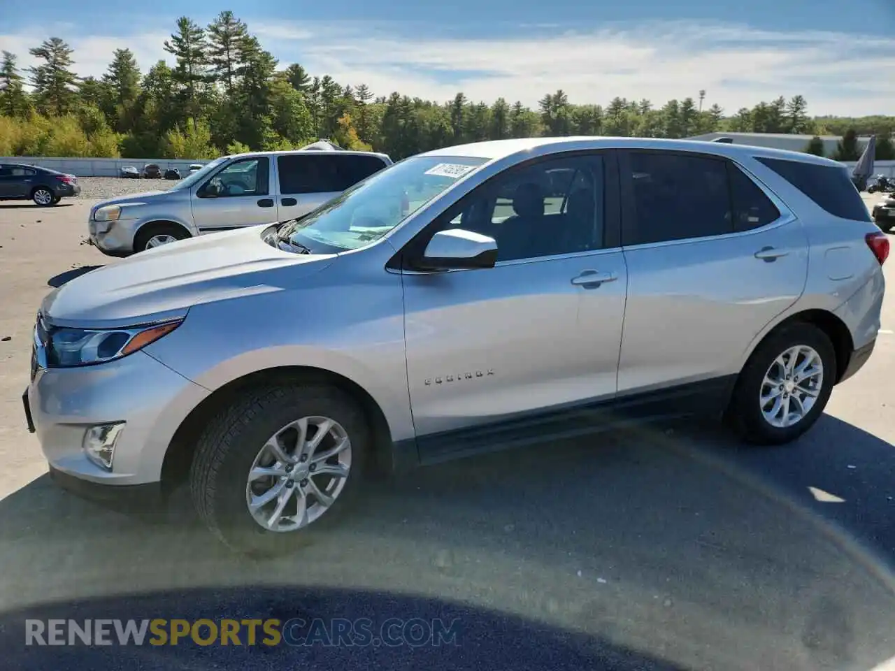 1 Photograph of a damaged car 3GNAXUEV2MS128970 CHEVROLET EQUINOX 2021