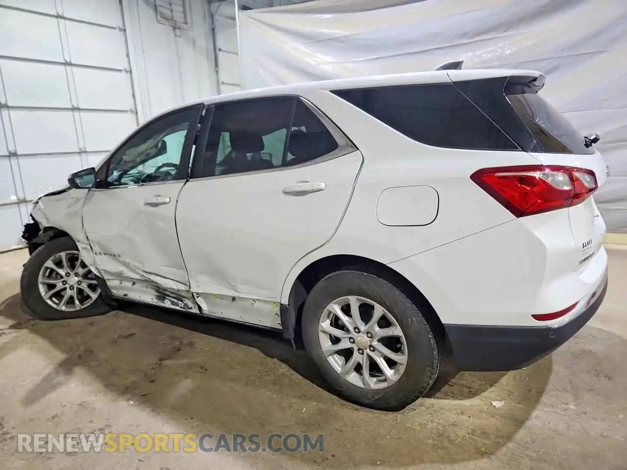 2 Фотография поврежденного автомобиля 3GNAXUEV2MS131352 CHEVROLET EQUINOX 2021