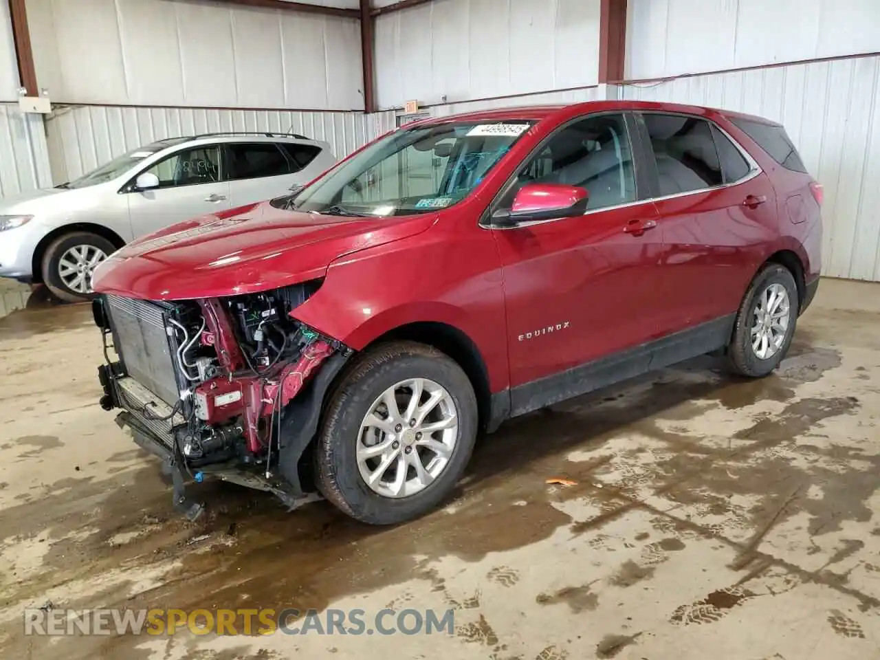 1 Photograph of a damaged car 3GNAXUEV3ML310560 CHEVROLET EQUINOX 2021