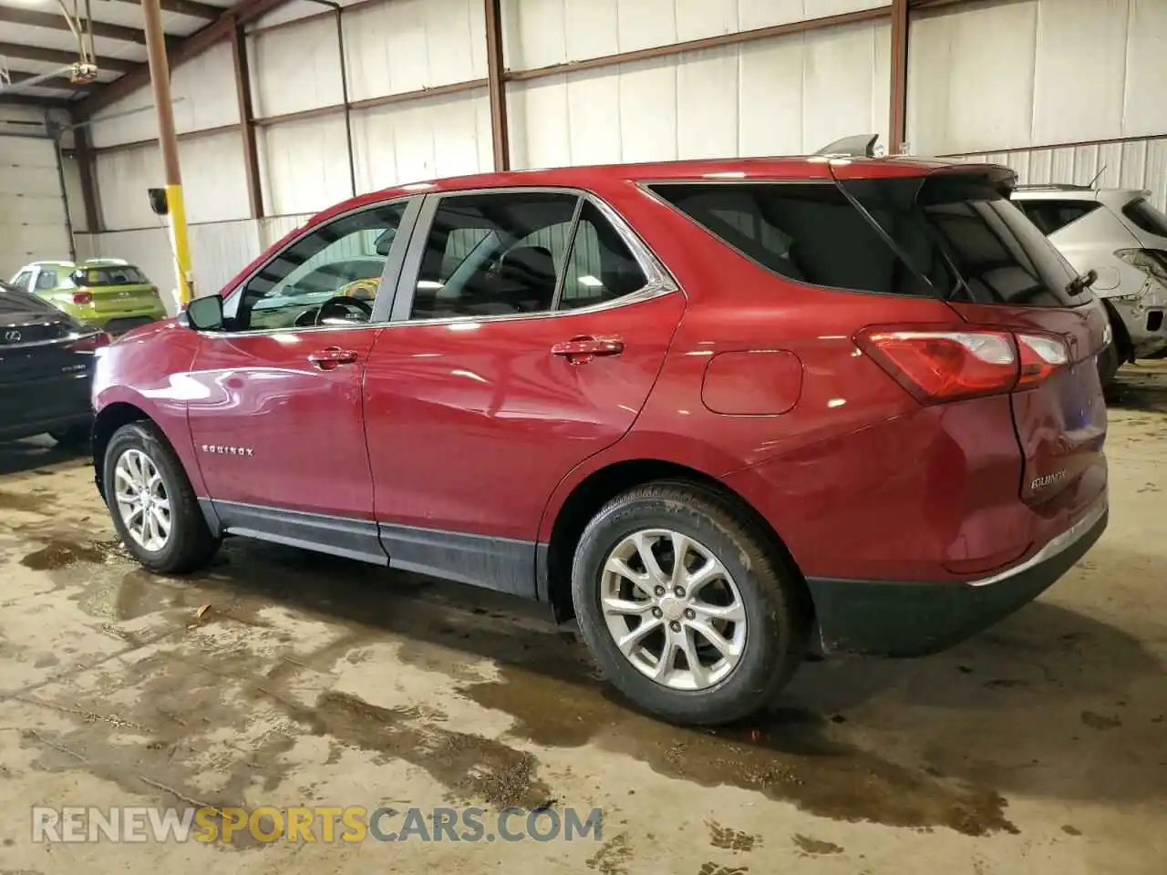 2 Photograph of a damaged car 3GNAXUEV3ML310560 CHEVROLET EQUINOX 2021