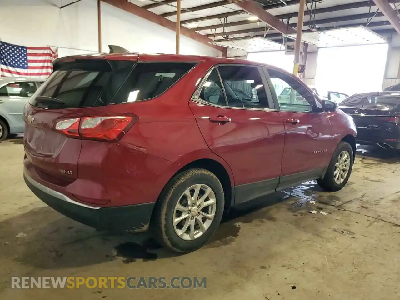 3 Photograph of a damaged car 3GNAXUEV3ML310560 CHEVROLET EQUINOX 2021