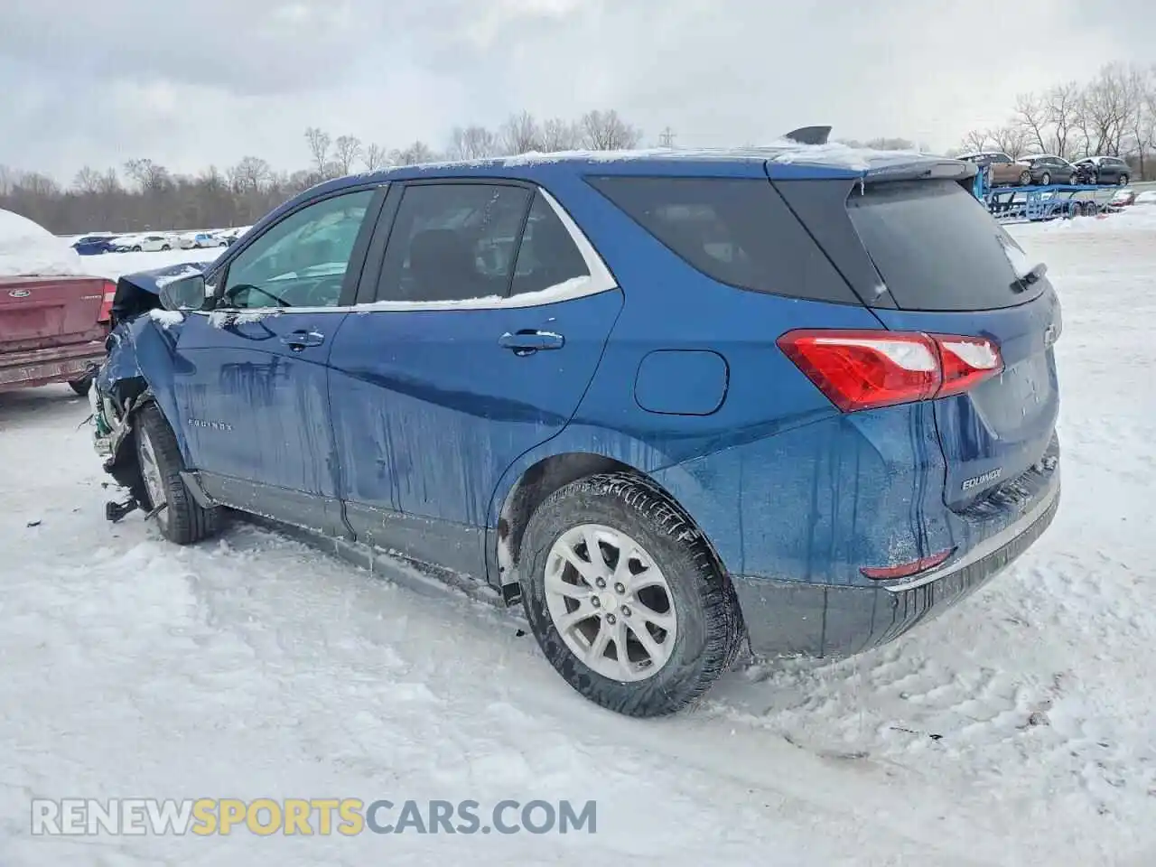 2 Photograph of a damaged car 3GNAXUEV3ML320201 CHEVROLET EQUINOX 2021