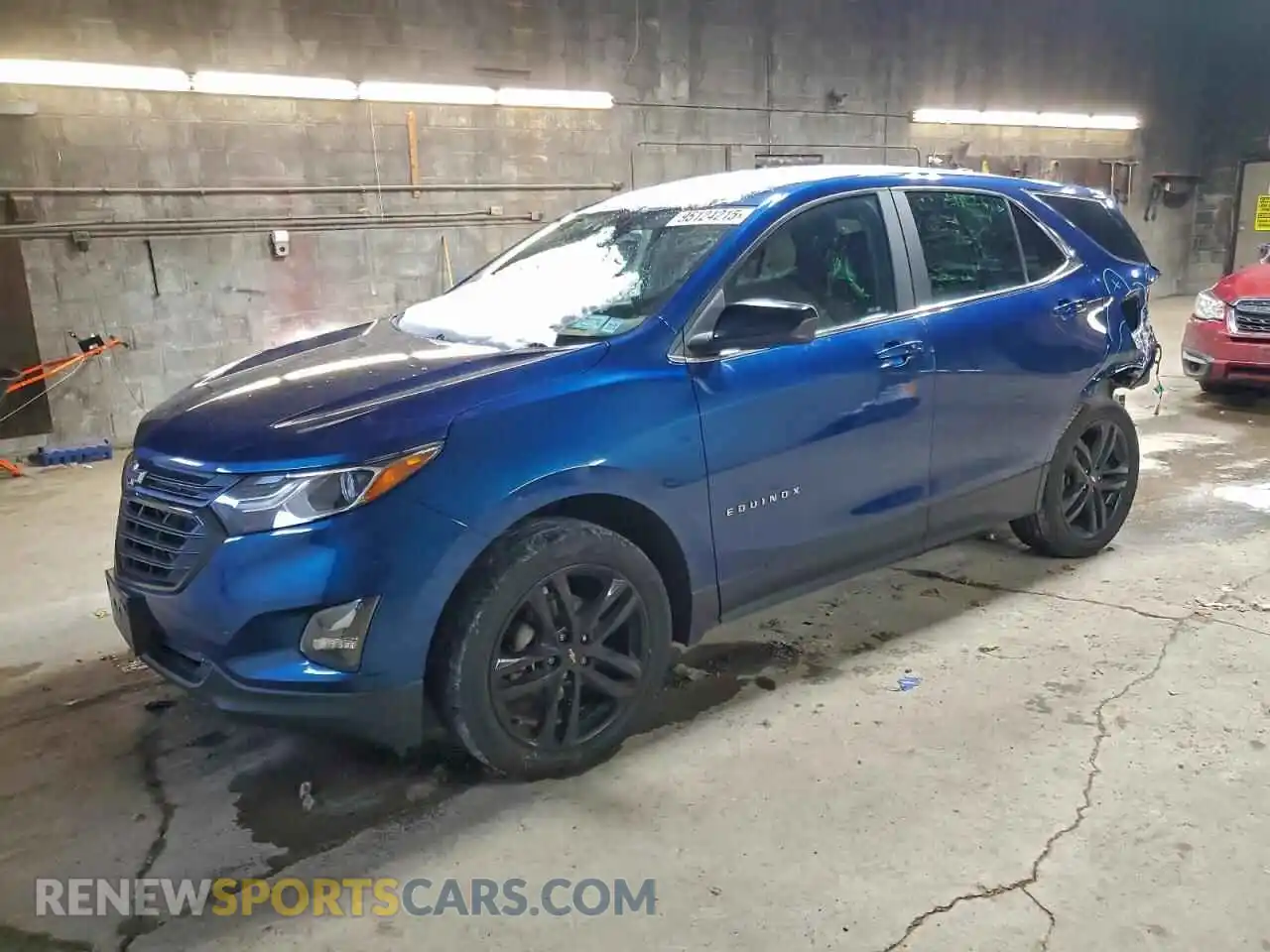 1 fotografías del automóvil dañado 3GNAXUEV3ML356342 CHEVROLET EQUINOX 2021