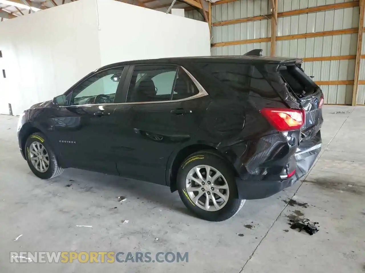 2 Photograph of a damaged car 3GNAXUEV3ML377790 CHEVROLET EQUINOX 2021