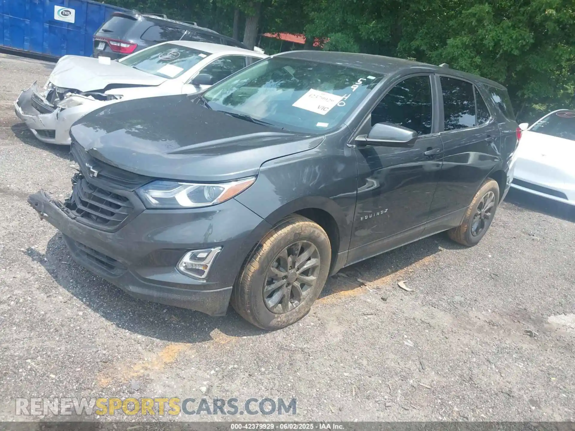 2 Photograph of a damaged car 3GNAXUEV3ML385940 CHEVROLET EQUINOX 2021
