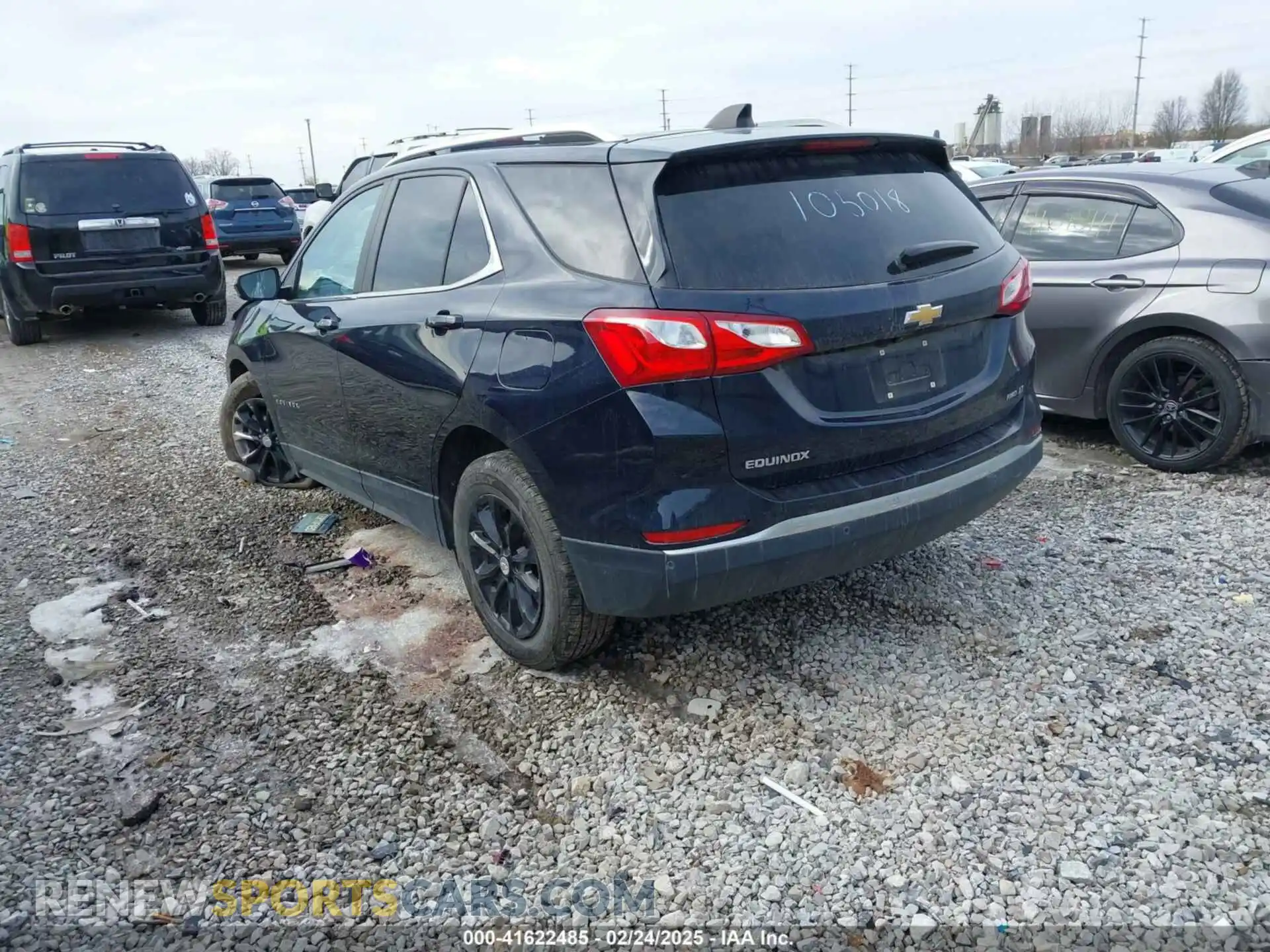 3 Photograph of a damaged car 3GNAXUEV3MS105018 CHEVROLET EQUINOX 2021