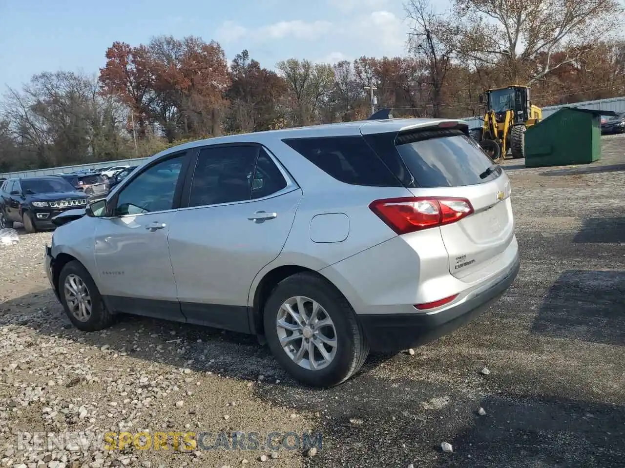 2 Photograph of a damaged car 3GNAXUEV3MS135166 CHEVROLET EQUINOX 2021