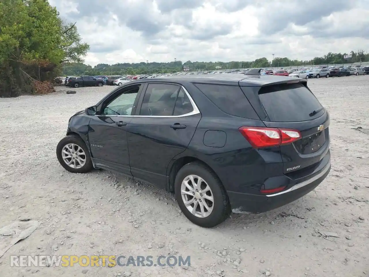 2 Photograph of a damaged car 3GNAXUEV3MS136589 CHEVROLET EQUINOX 2021