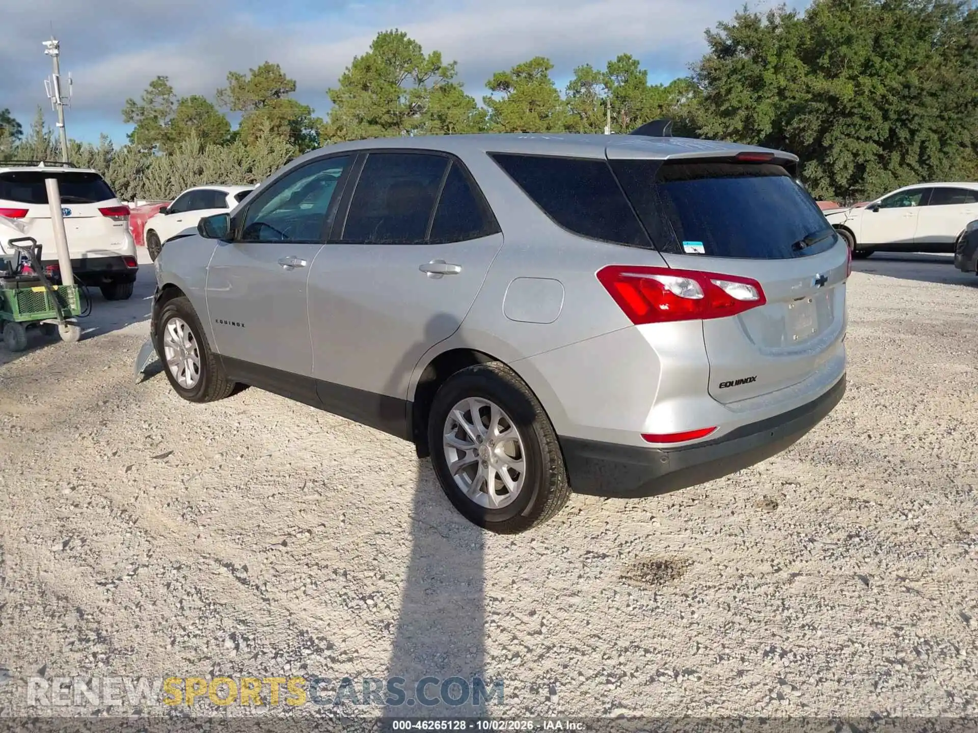 3 Photograph of a damaged car 3GNAXUEV3MS167518 CHEVROLET EQUINOX 2021