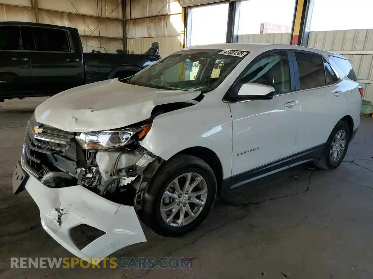 1 Photograph of a damaged car 3GNAXUEV3MS174727 CHEVROLET EQUINOX 2021