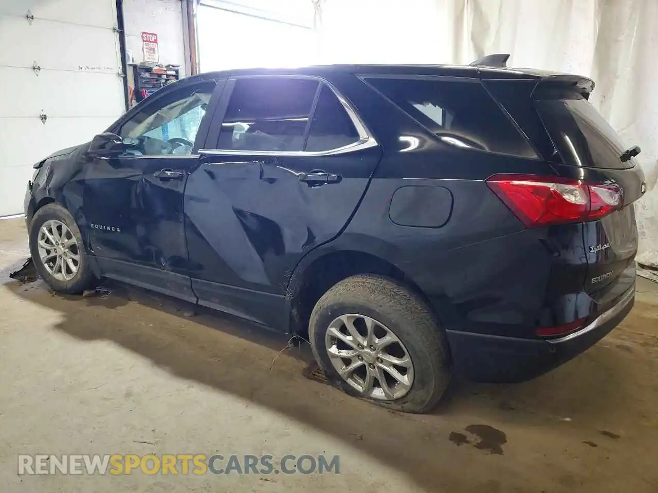 2 Photograph of a damaged car 3GNAXUEV4ML312706 CHEVROLET EQUINOX 2021