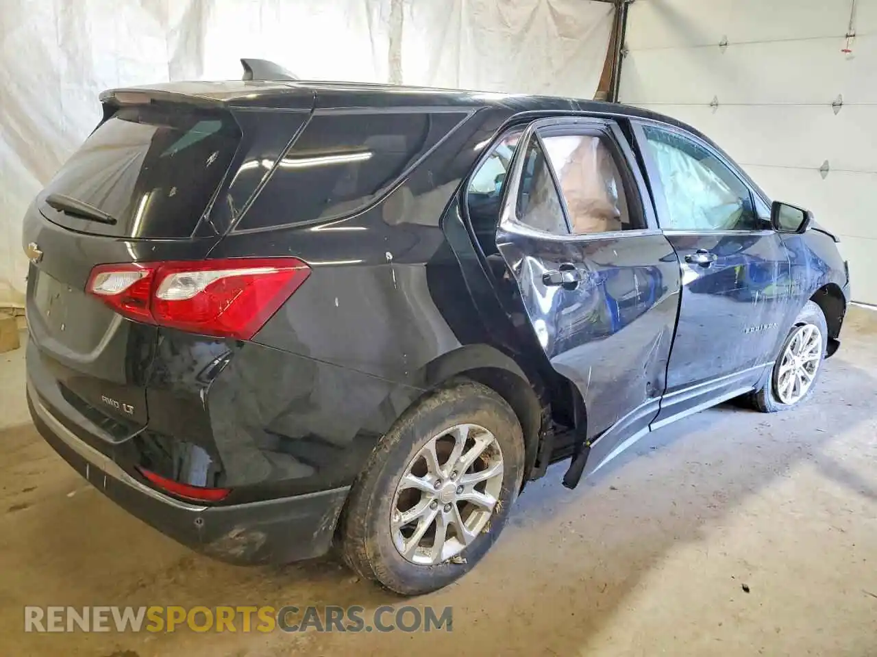 3 Photograph of a damaged car 3GNAXUEV4ML312706 CHEVROLET EQUINOX 2021