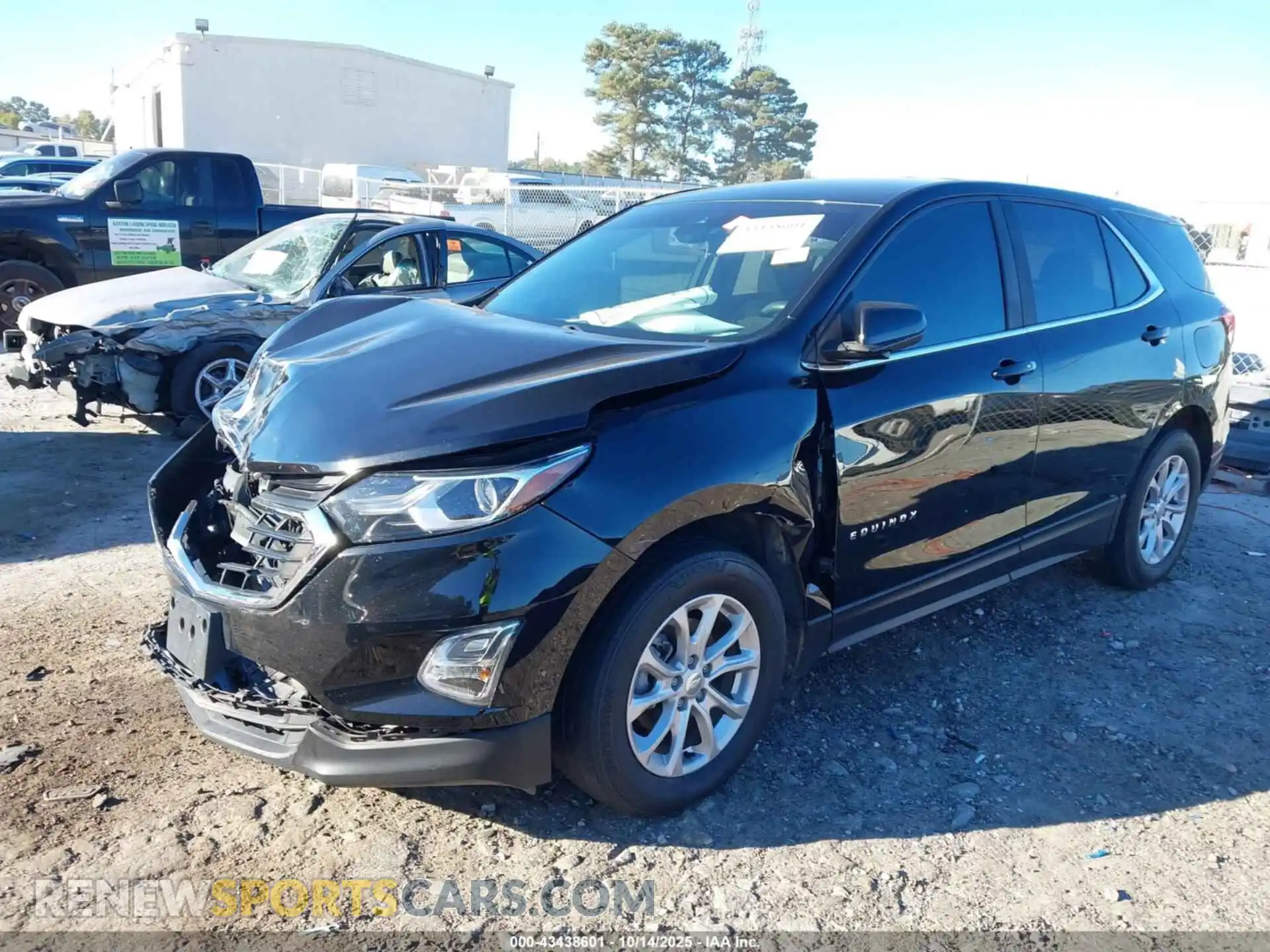2 Photograph of a damaged car 3GNAXUEV4ML365714 CHEVROLET EQUINOX 2021