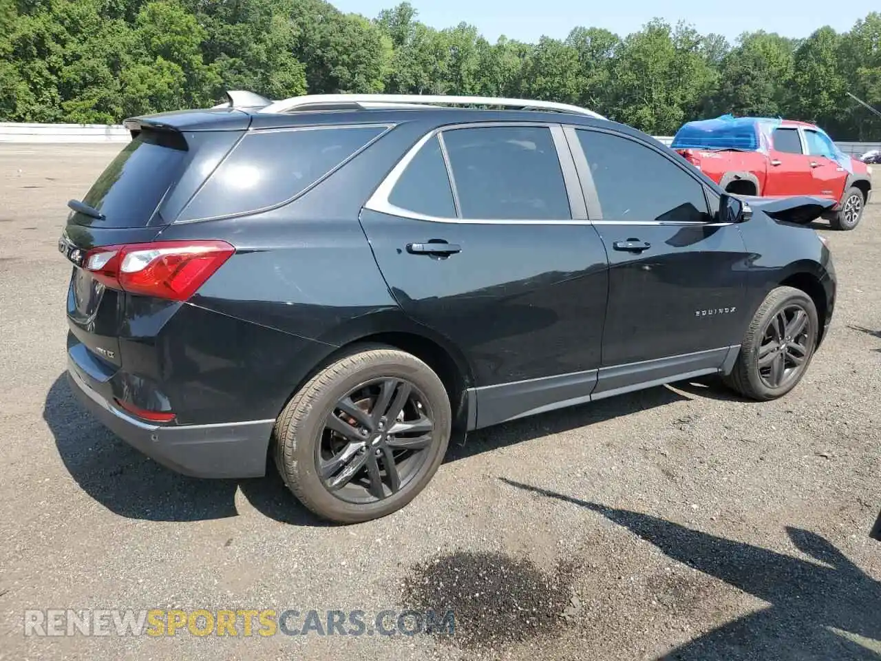 3 Photograph of a damaged car 3GNAXUEV4ML400039 CHEVROLET EQUINOX 2021