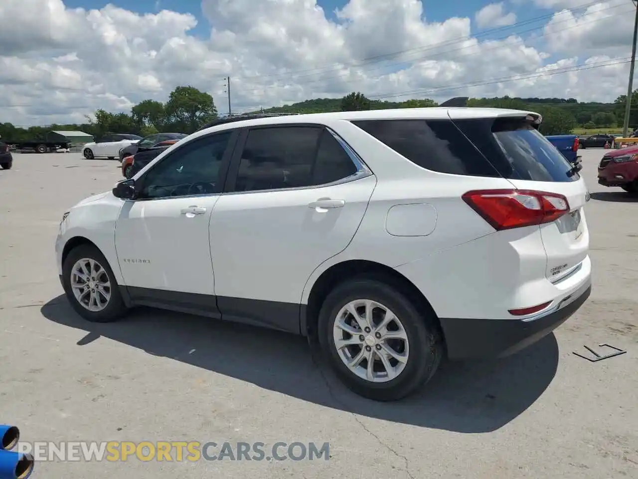 2 Photograph of a damaged car 3GNAXUEV4MS142157 CHEVROLET EQUINOX 2021