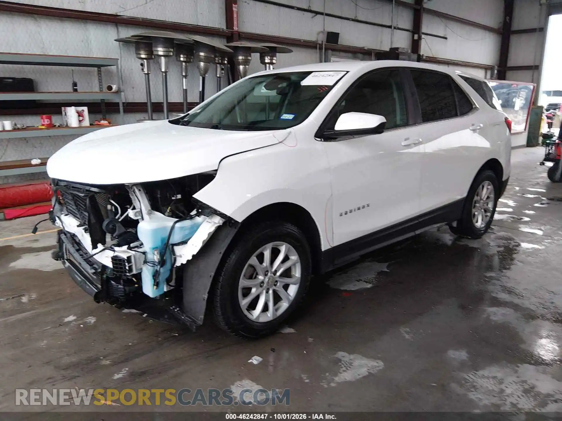 2 Фотография поврежденного автомобиля 3GNAXUEV4MS173375 CHEVROLET EQUINOX 2021