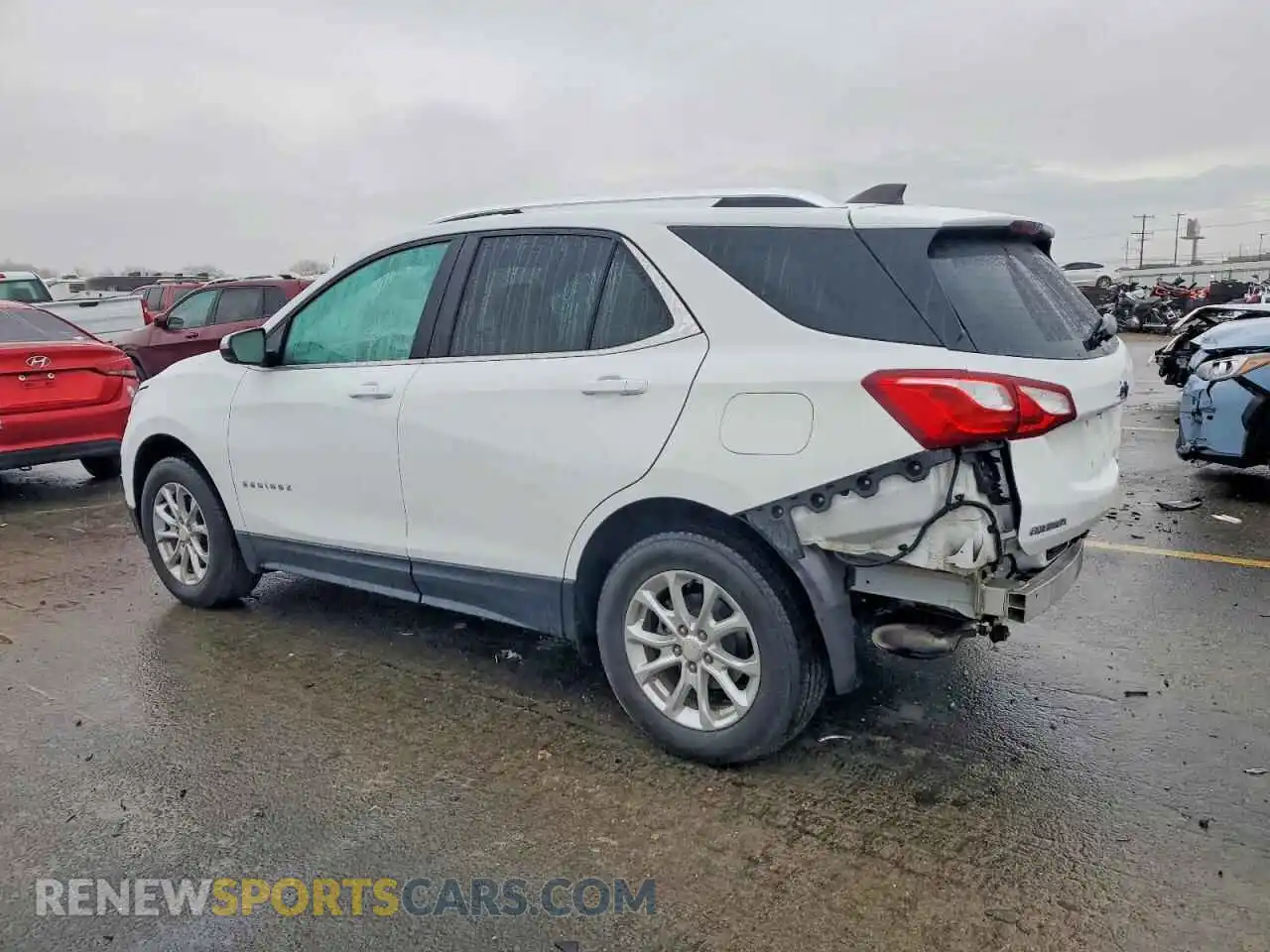 2 Photograph of a damaged car 3GNAXUEV4MS178687 CHEVROLET EQUINOX 2021